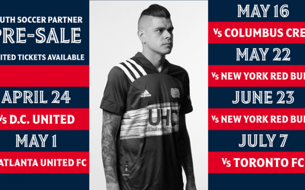 New England Revolution - Exclusive YS Partner Pre-Sale!